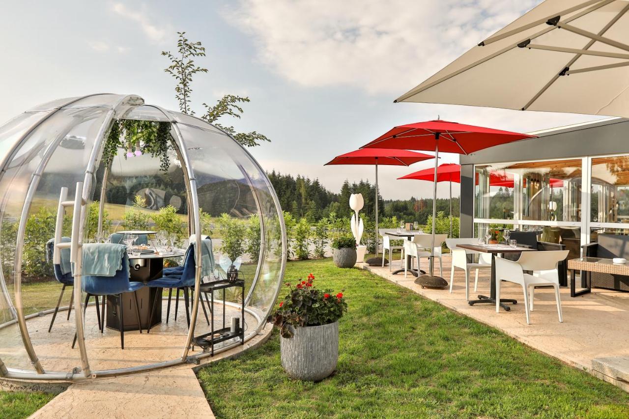 Hotel-Restaurant Logis Europa Maussac Eksteriør bilde